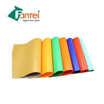 قابل للطباعة الأبيض PVC خيمة القماش المشمع الاكريليك محجوز 850gsm
