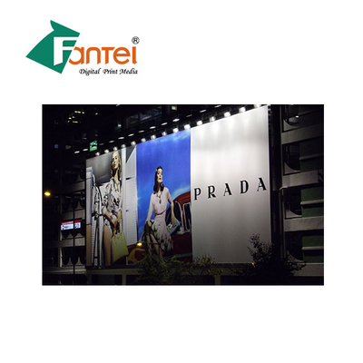 مخصص PVC الخلفية البيضاء راية رولز فليكس للطباعة Adversting