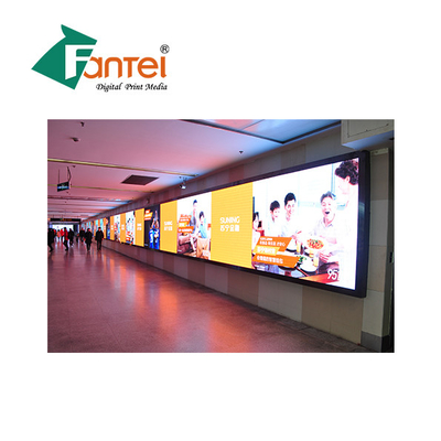UV Ink Vinyl PVC لافتة Rolls Frontlit Outdoor Digital Printing لافتة 7oz -20oz