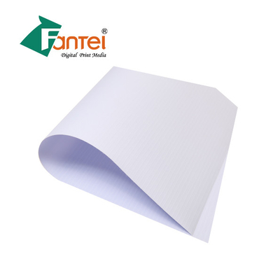 200DX300D PVC Flex لافتة 300gsm لافتة بيضاء بولي كلوريد الفينيل لطباعة الملصق