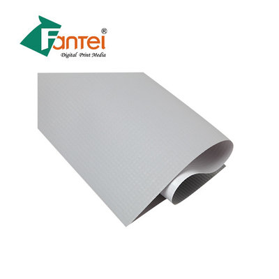 13oz 500DX500D في الهواء الطلق PVC راية رمادي الظهر الطباعة الرقمية راية
